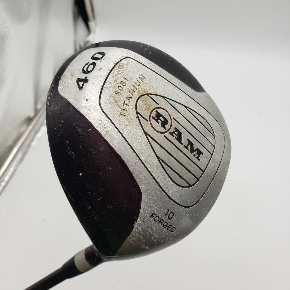 Ram 6061 Titanium 460 10 Degree Driver Rt Handed w/ Grafalloy Balistik Apollo